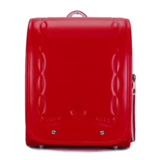 Cartable Japonais en Cuir Rouge