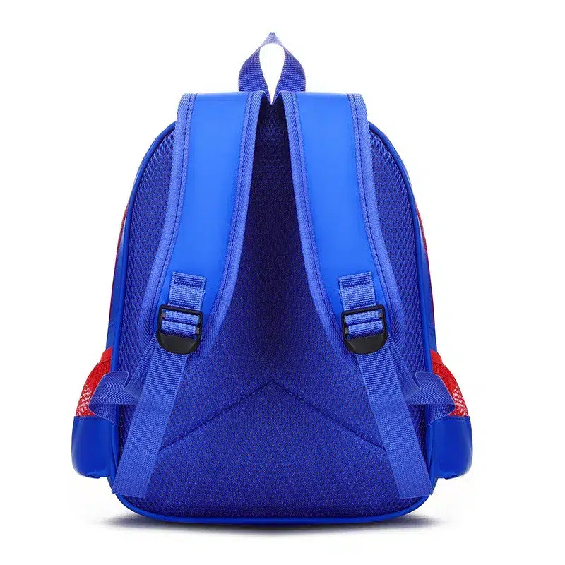 Spiderman Rugzak Blauw met Portemonnee Cartable Maternelle Avengers Pour Enfant