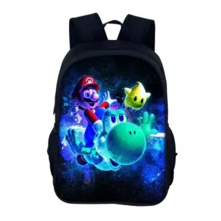 Cartable École Primaire Mario et Yoshi