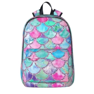 Cartable Écailles Sirène Coloré