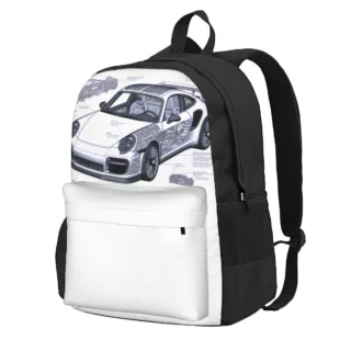 Cartable Voiture Porsche
