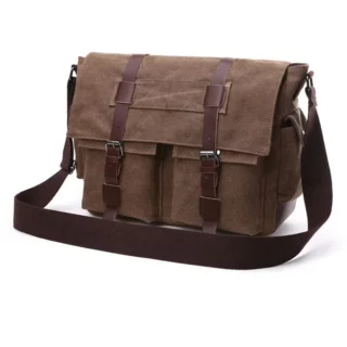 Cartable Vintage à Bandoulière