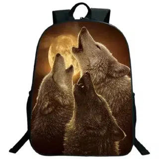 Sac Primaire Loup pour Rentrée Scolaire