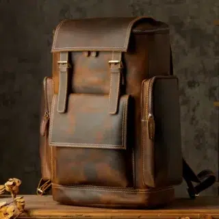 Cartable en Cuir de Vachette