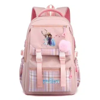 Cartable Rose Personages Reine des Neiges