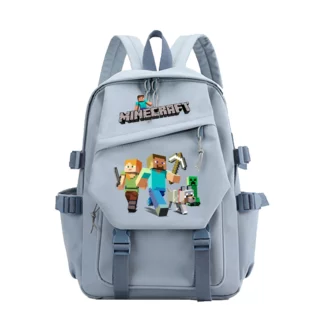 Sac Scolaire Minecraft Pour Enfant