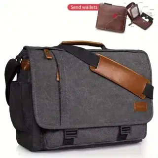 Cartable à Bandoulière en Canvas Waterproof