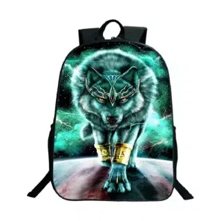 Sac à Dos Loup Moderne