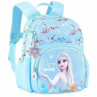 Cartable Reine des Neiges Bleu