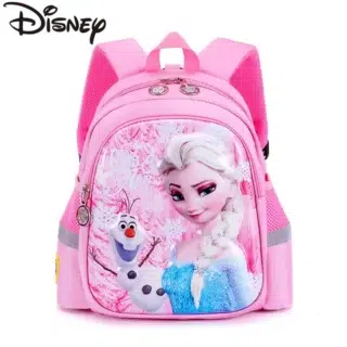Sac à dos Rose Reine des Neiges pour l’école