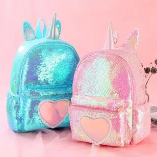 Cartable Paillettes Cœur
