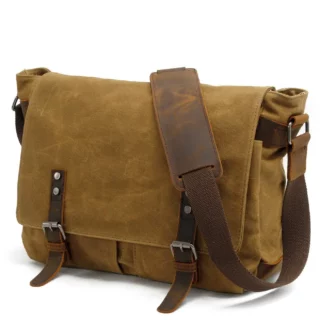 Cartable Vintage en Canvas