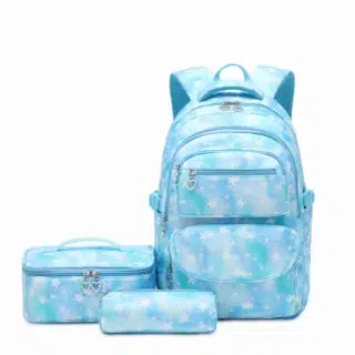 Cartable Scolaire Bleu Pour Fille