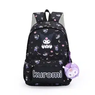 Cartable Kawaii Kuromi Pour Fille