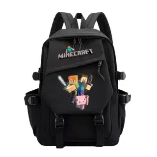 Cartable Grande Capacité Minecraft