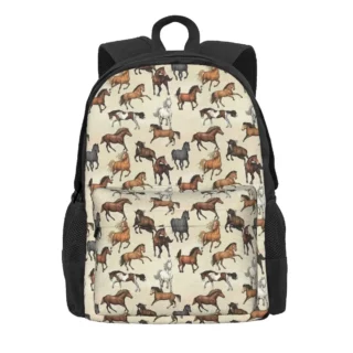 Cartable de Rentrée Scolaire Cheval