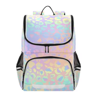 Cartable Japonais Léopard Coloré
