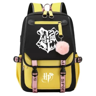 Cartable Scolaire Jaune Harry Potter