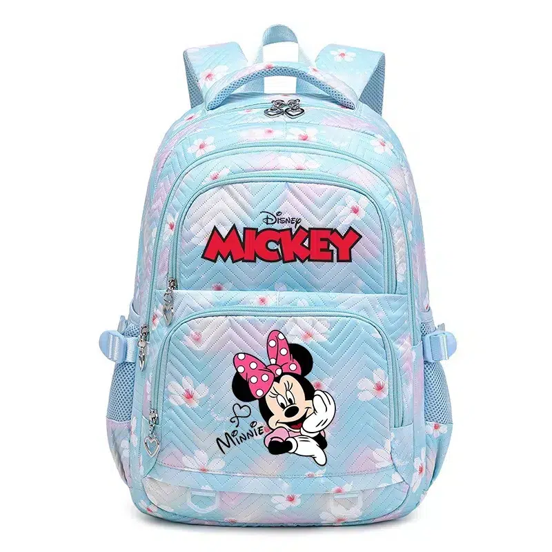 Minnie Mouse Kinder Rugzak Blauw Roze Cartable Minnie Fille