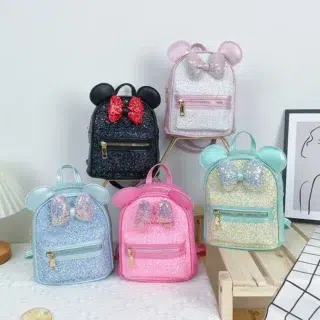 Sac Minnie Maternelle à Paillettes