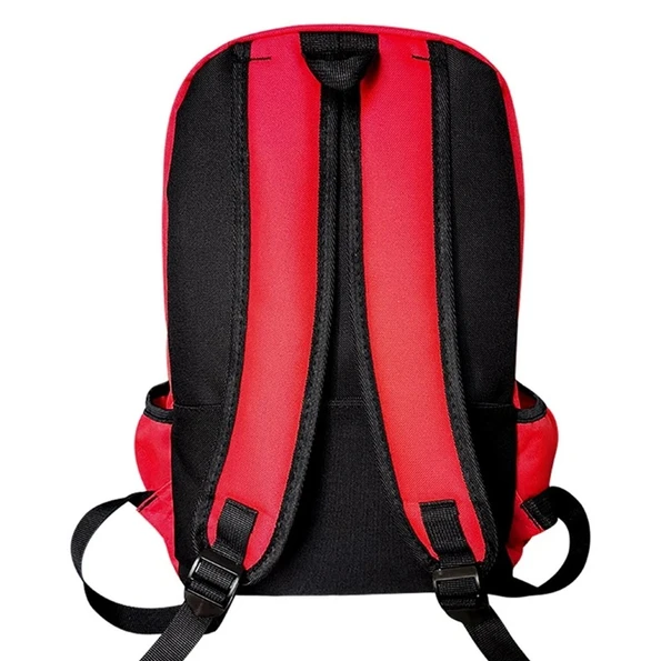 Rode Pokémon Rugzak met Gengar Design Sac à Dos Pokémon Pikachu pour Livres