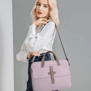 Cartable Ordinateur Violet Pour Femme 37x3x26cm