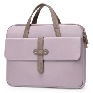 Cartable Ordinateur Violet Pour Femme 37x3x26cm