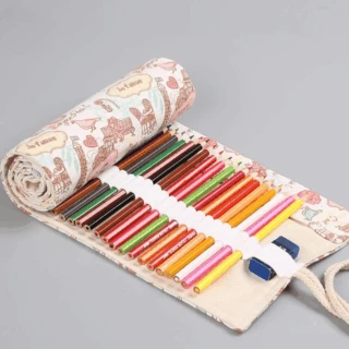 Trousse Scolaire à Crayons 24 Trous