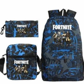 Pack Rentrée Cartable + Trousse + Sacoche Fortnite