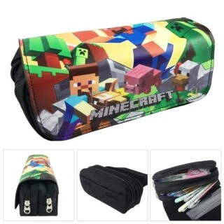 Trousse à Stylos Minecraft